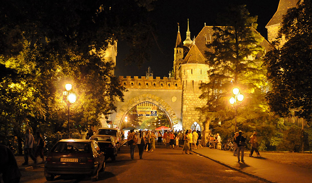 Night in Budapest Vajdahunyad Castle