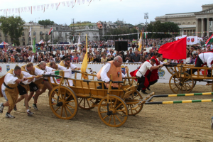 National Gallop Budapest Cart Push Fun Contest