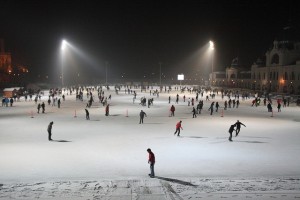 Budapest Winter Festival Ice Rink
